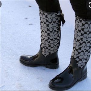 Authentic Coach Rain Boots (7)
